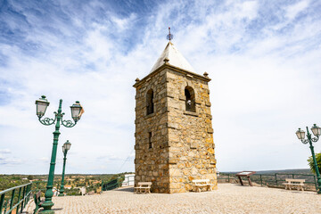 Tower of the Segura Fortress, municipality of Idanha-a-Nova, province of Beira Baixa, Castelo Branco, Portugal - 741945843