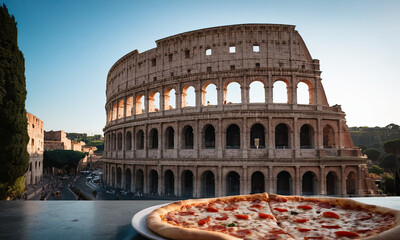 Fototapeta premium colosseum city