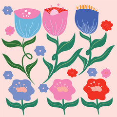 flower market for illustration