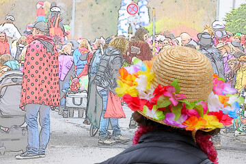 Karneval / Karnevalsumzug in Deutschland