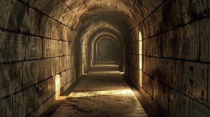 secret tunnel inside the pyramids of giza