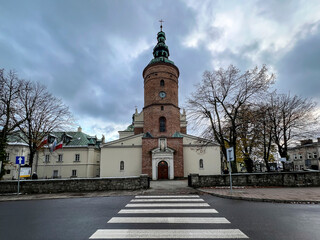 Church dedicated to St. Barbara in Czestochowa, Poland. Pauline Fathers