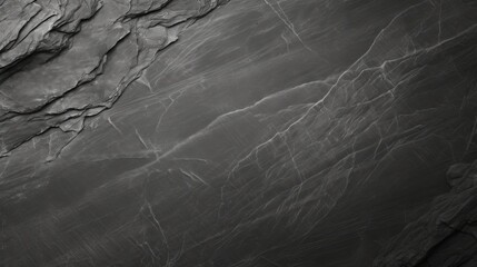 Dark grey slate texture abstract background granite banner for design and decoration concept
