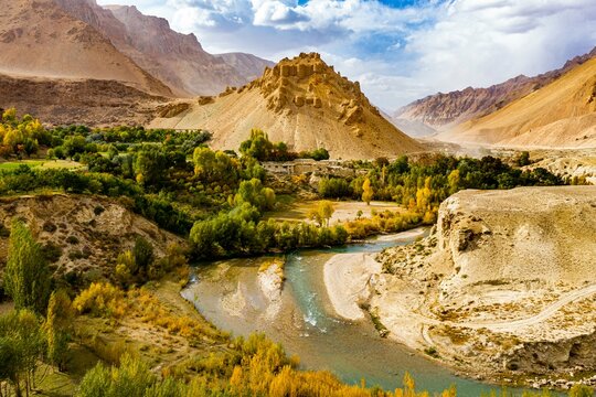 Chehel Burj or forty towers fortress, Yakawlang province, Bamyan, Afghanistan, Bamyan, Afghanistan, Asia