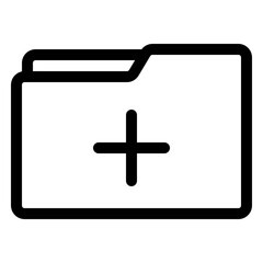 Obraz premium new folder icon
