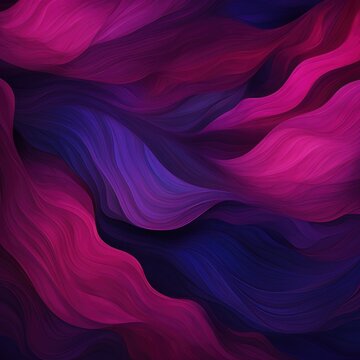 Blended colorful dark Indigo and Magenta geadient abstract banner background © Celina