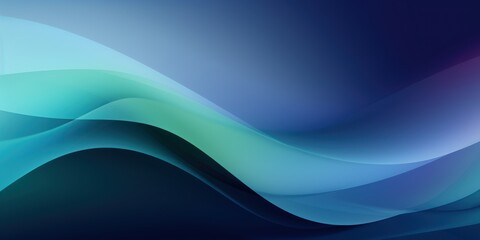 Blended colorful dark olive and blue gradient abstract banner background