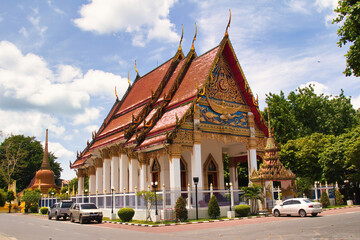 Wat Putta Mongkon aka Wat Klang. This Phukets most important temple.