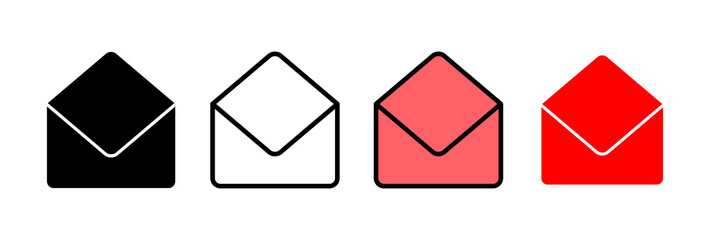 Mail icon vector illustration. email sign and symbol. E-mail icon. Envelope icon