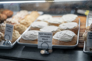 Aunt Becky's Cinnamon Rolls *Local Favorite* Display