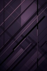 Dark Mauve grunge stripes abstract banner design. Geometric tech background. Vector illustration