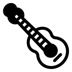 Naklejka premium guitar icon