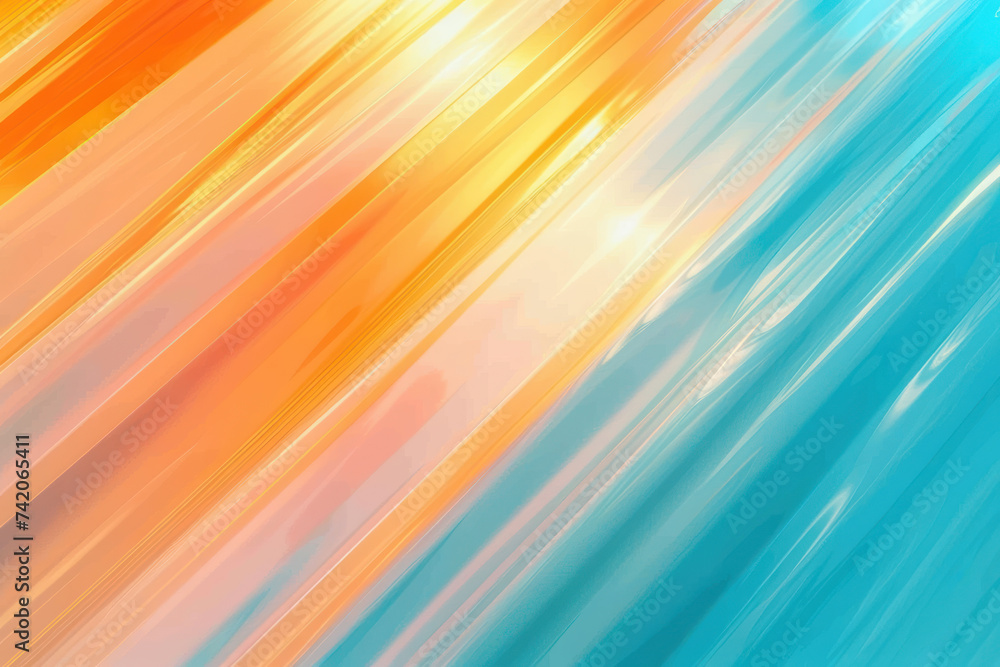Aufkleber digital abstract light colorful gradient line background