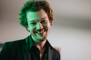 Young business professionals strategize for profit growth and business expansion, discussing market trends and innovative ideas in a dynamic workplace.