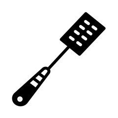 Cooking Food Spatula Glyph Icon