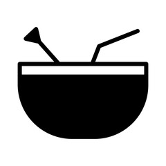 Ladle Soup Tool Glyph Icon