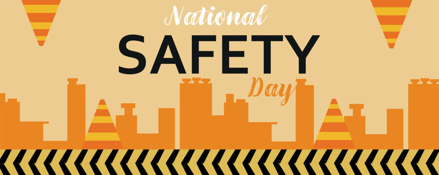 Banner for National Safety Day