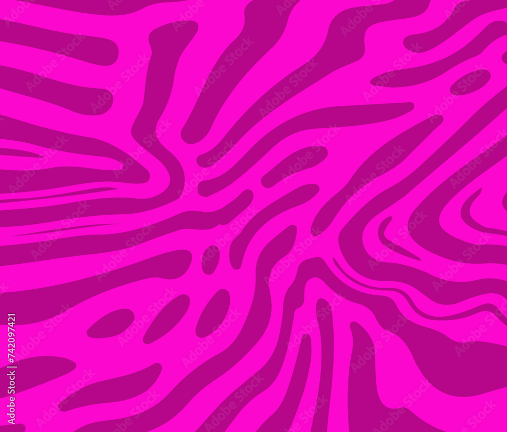 Poster Psychedelic background with abstract, trippy patterns with melting and distorting lines.