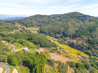 Obraz premium 小山棚田