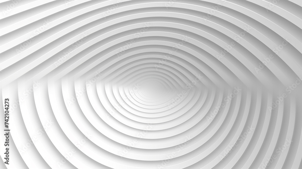 Poster abstract white and gray color modern design stripes background with geometric round shape