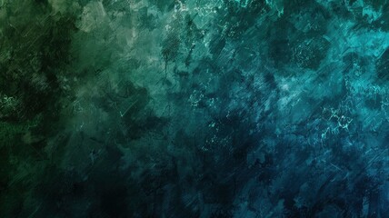 Fototapeta na wymiar Black blue green abstract texture background. Color gradient - generative ai