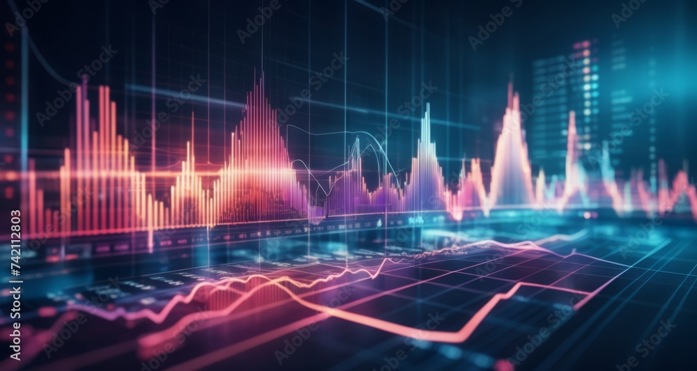 Poster digital future - advanced technology and data analysis