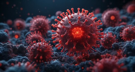  Viral Infection - A Close-Up Look at the Battle Within