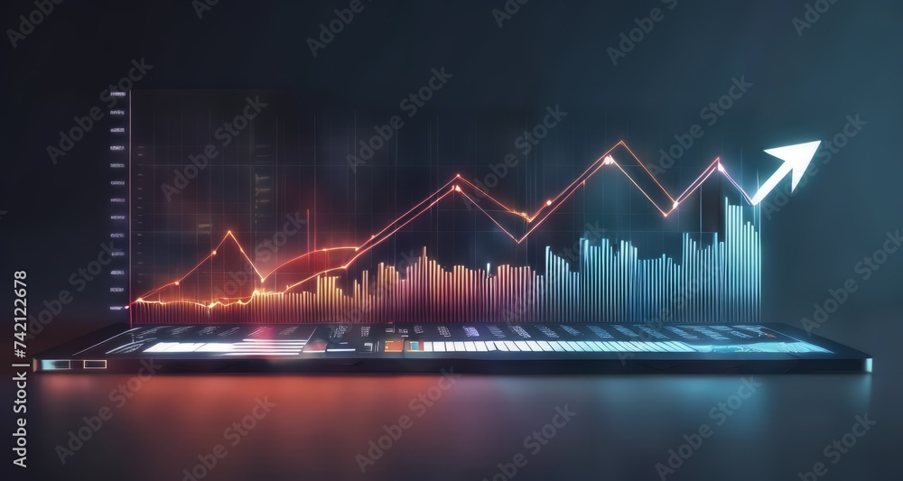 Poster boosting business with technology - a digital dashboard for success