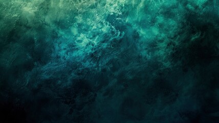 Fototapeta na wymiar Black blue green abstract texture background. Color gradient - generative ai