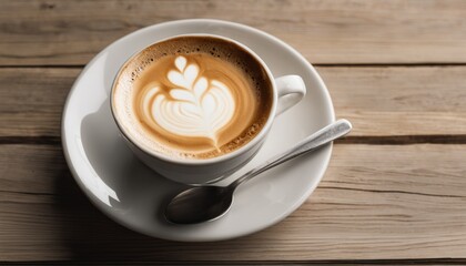  A moment of tranquility with a perfect cup of coffee