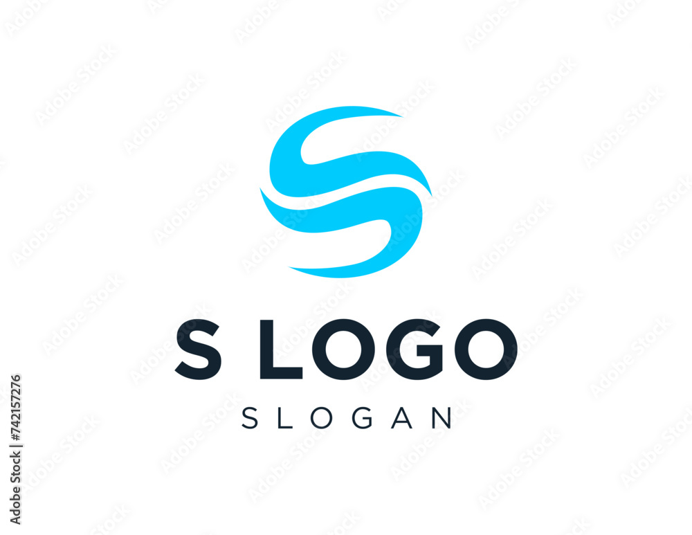 Poster the logo design is about s logo and was created using the corel draw 2018 application with a white b