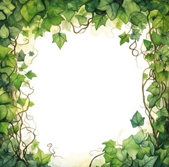 ツタのフレーム_葉っぱ_1