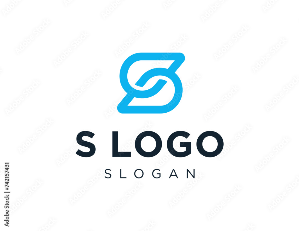 Poster the logo design is about s logo and was created using the corel draw 2018 application with a white b
