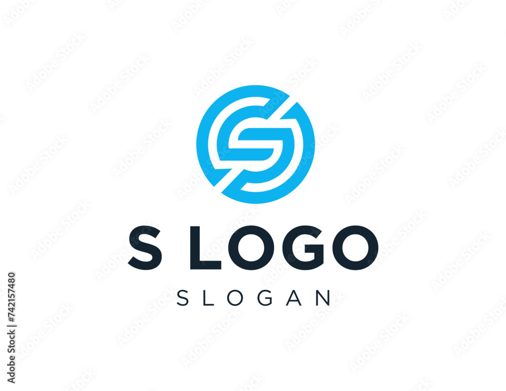 Poster the logo design is about s logo and was created using the corel draw 2018 application with a white b