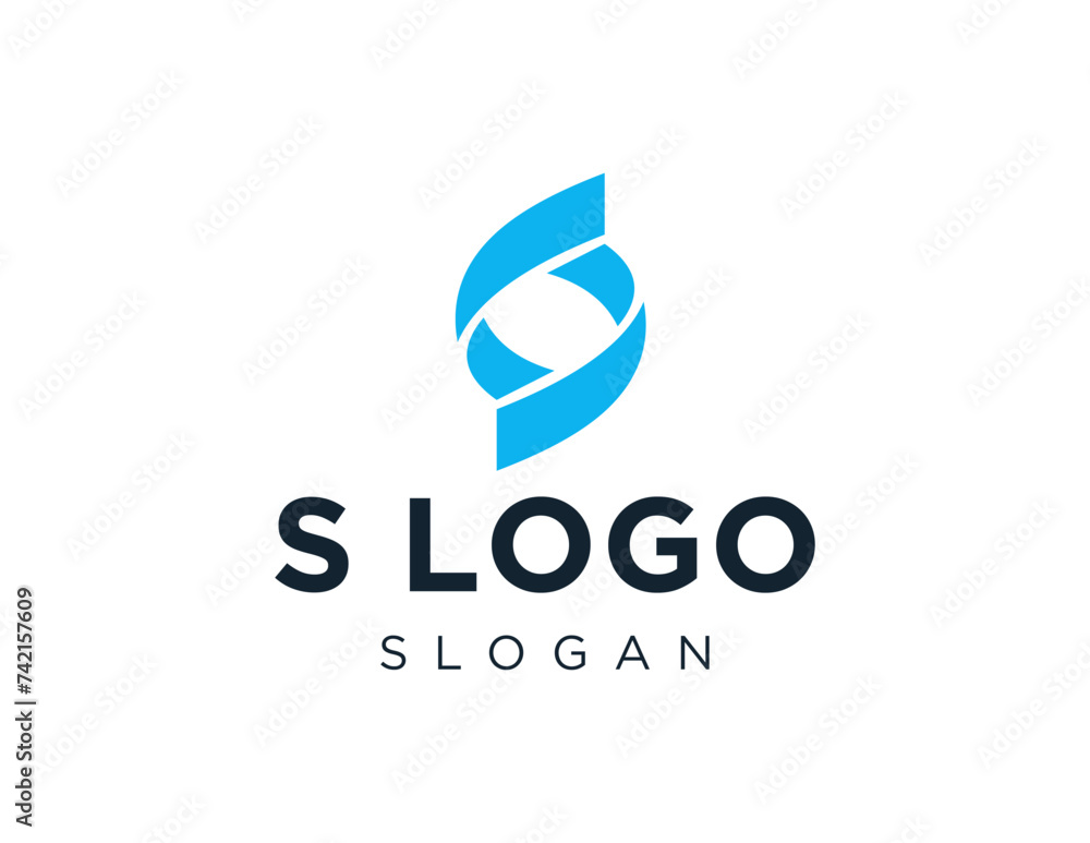 Poster the logo design is about s logo and was created using the corel draw 2018 application with a white b