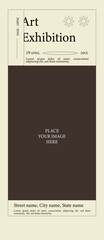 Art Exhibition Roll-up Banner