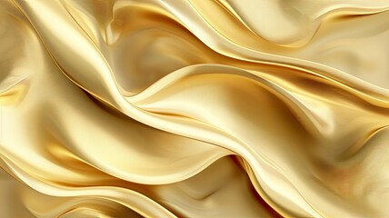 Gold background or texture and shadow gradient - generative ai