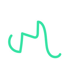 Abstract squiggly lines vectors 