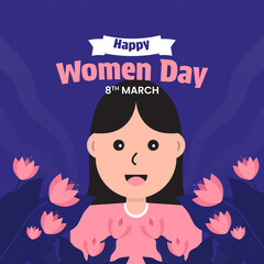 happy women day 8 march