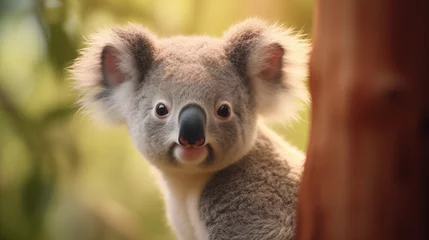 Tuinposter Cute koala pictures  © 俊后生