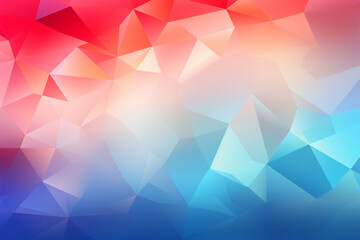 Obraz premium Abstract background with low poly design