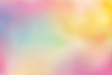 Fototapeta premium Abstract Gradient Smooth Blurred Watercolor Yellow Background Image