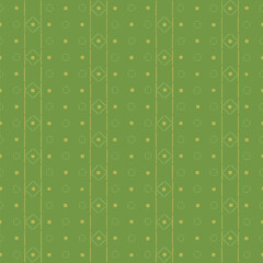 green repetitive background. hand drawn squares and stripes. vector seamless pattern. geometric illustration. fabric swatch. wrapping paper. continuous design template for textile, home decor