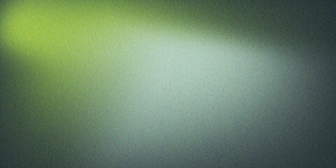 Grainy gradient water curve or wave curtain background and blurred. green and dark blue color. abstract background holographic.