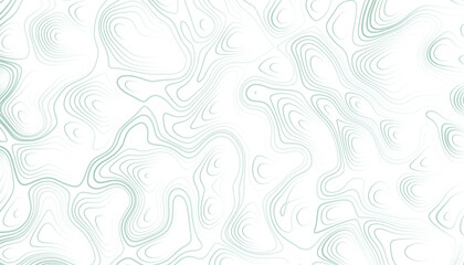 Fototapeta premium Topographic map patterns, topography line map. Vintage outdoors style. Topographic contours, seamless design, elegant tileable pattern in green tones, vector illustration.