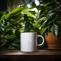 White Ceramic Mug Mockup,Coffee Mug Mockup,Ceramic Mug Mockup,Mug Mockup 11OZ, White Cup Mockup