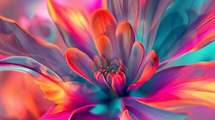 Thermal Contrast: Macro captures jasmine's petals, blending hot and cold tones, creating a unique calming contrast.