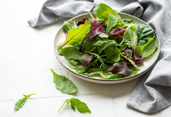 Mix salad leaves