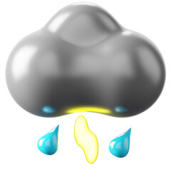 3D Icon Storm Illustration