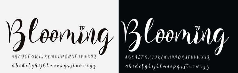 Obraz premium A hand-drawn signature logo design template
